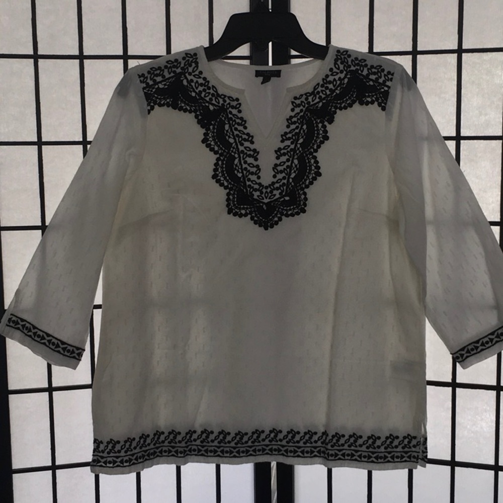 Talbots tunic top